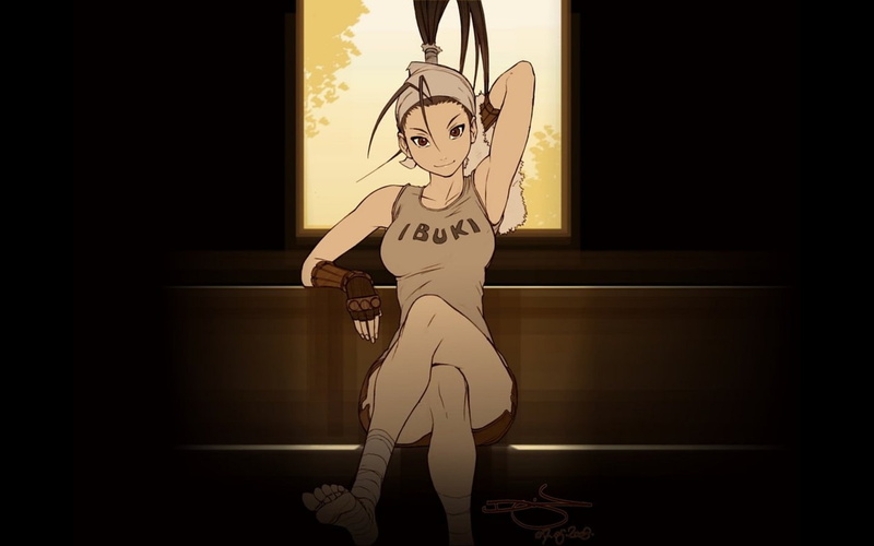 街头霸王忍者同人壁纸合集