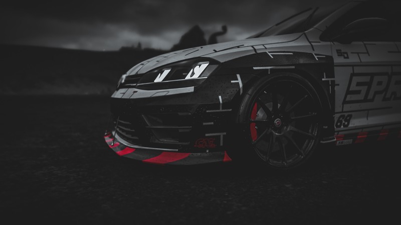 《极限竞速：地平线4》大众高尔夫高清壁纸合集