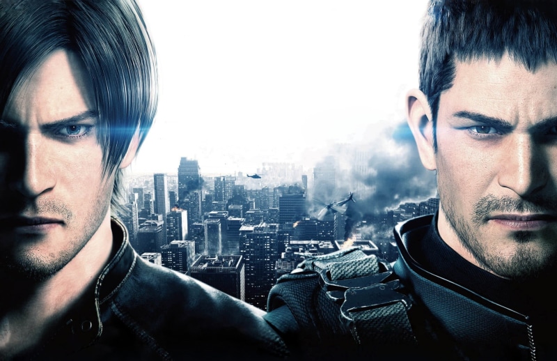 生化危机同人壁纸合集 里昂和克里斯帅炸了