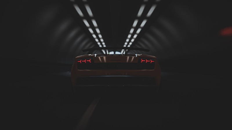 《地平线4里的兰博基尼小牛 帅到能当壁纸的游戏名场面》