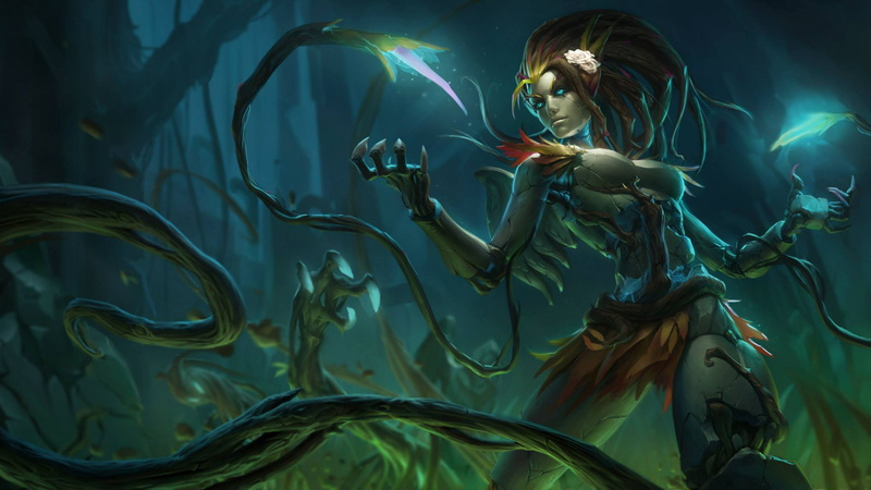 英雄联盟女英雄 underwater 主题壁纸合集