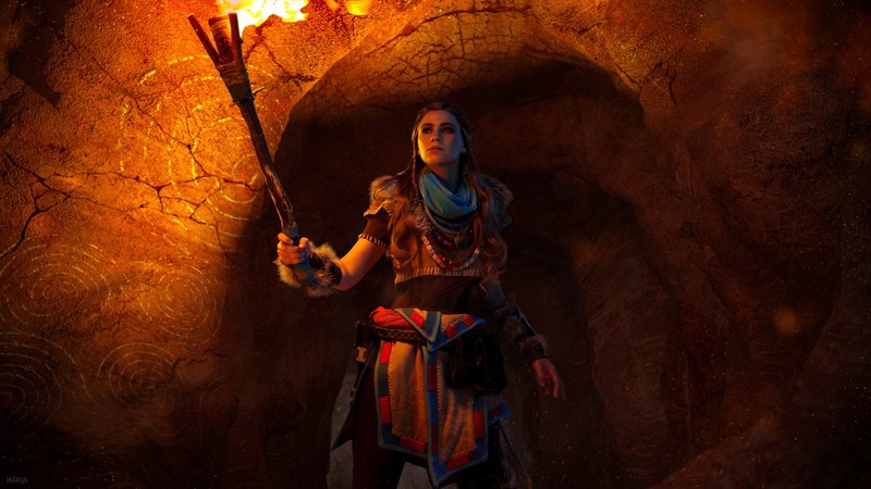 《地平线：零之曙光》女主埃洛伊 cosplay 壁纸合集