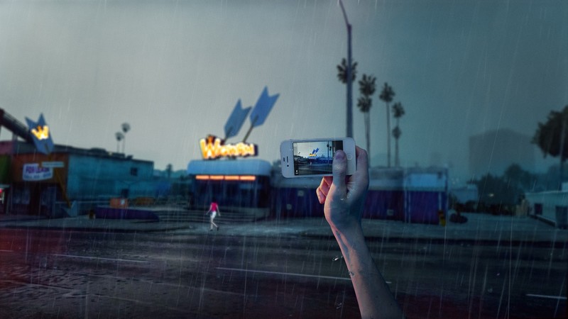 《GTA5手游质感壁纸 用iPhone4s也能解锁的洛圣都氛围感》