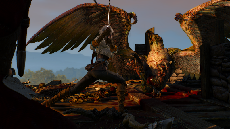 《巫师3：狂猎》希里高清壁纸来袭 白发飒姐氛围感拉满