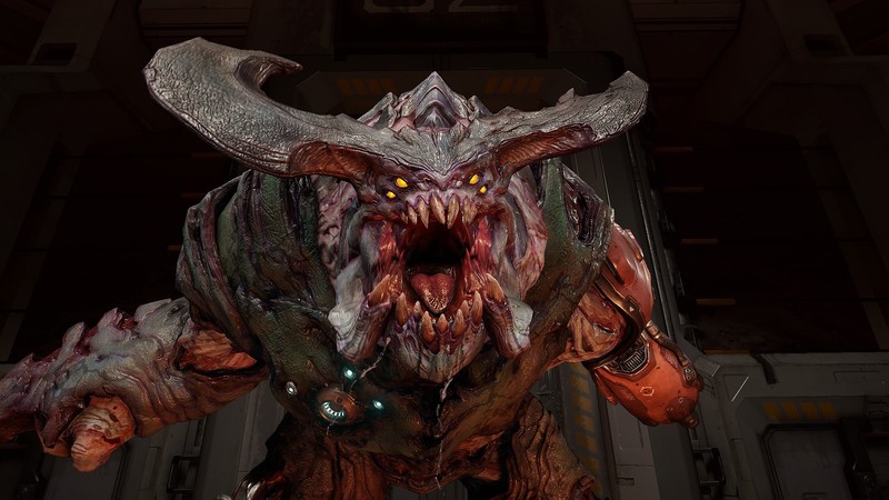 《毁灭战士2016》恶魔壁纸 氛围感拉满