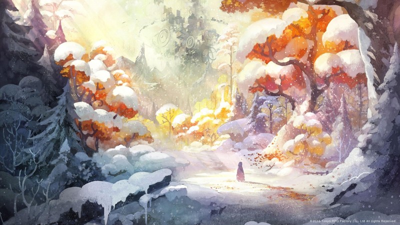 暴雪暗黑破坏神4雪地奇幻游戏壁纸
