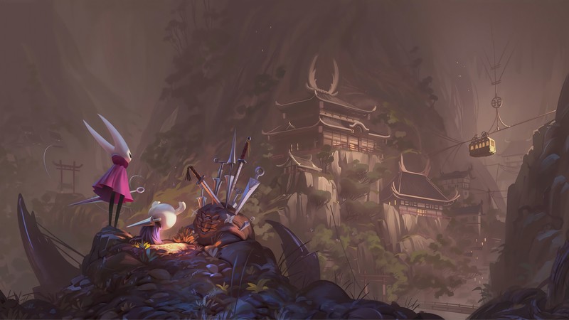 《空洞骑士》古堡游戏壁纸合集