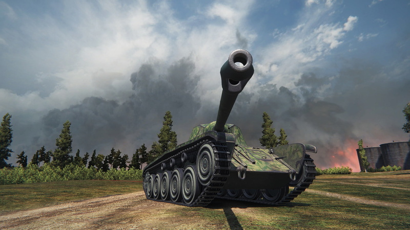 《坦克世界》AMX歼击车中型坦克 高清壁纸合集