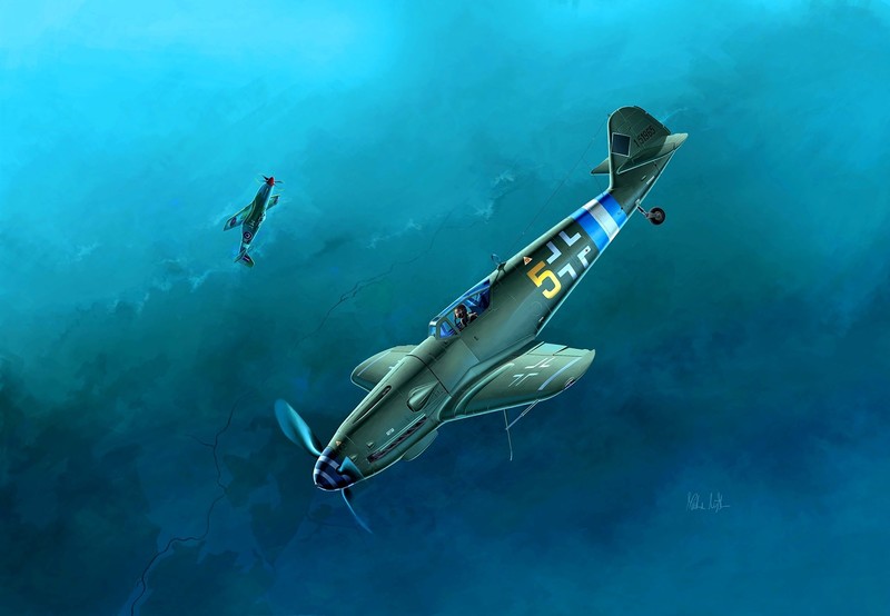 二战经典战机同框壁纸