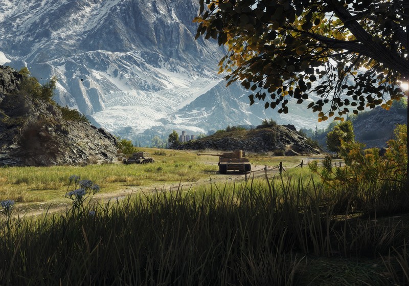 《坦克世界》游戏壁纸 多款高清坦克游戏画面任你挑