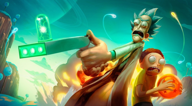 瑞克和莫蒂搞怪手绘壁纸合集