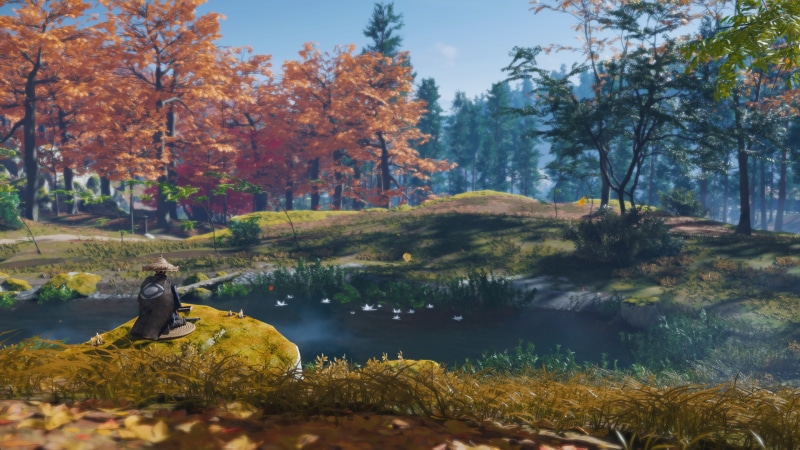 对马岛之魂武士对决高清壁纸