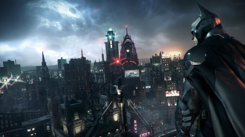 哥谭深夜超燃壁纸！蝙蝠侠阿卡姆骑士官方原画合集