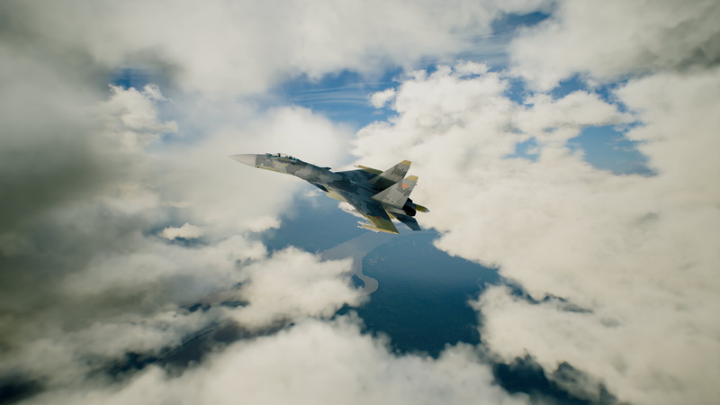 《皇牌空战7》苏-37终结者战机4K高清壁纸