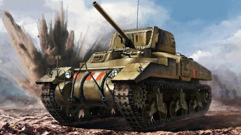 M4A5拉姆Mark II坦克军事艺术壁纸来了