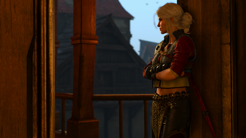 《巫师3：狂猎》壁纸合集 希里全角度造型一次看