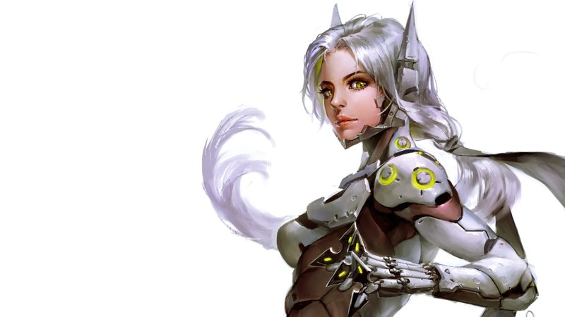 守望先锋源氏性转壁纸合集