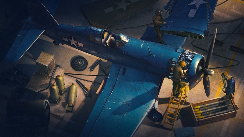 战机载具壁纸合集 高清复古军用战机壁纸