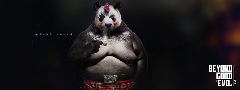 《超越善恶2》超燃游戏壁纸！赛博朋克风数字艺术合集