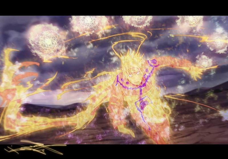 这张壁纸合集太好磕！火影鸣人螺旋丸+荒川爆笑团角色+水下梦幻场景