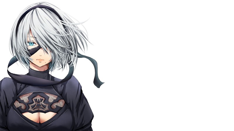 尼尔机械纪元同人创作 2B小姐姐高清壁纸合集