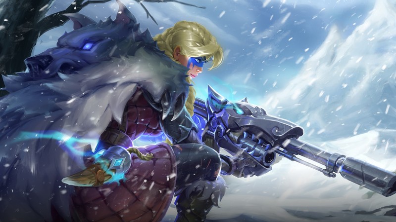 《枪火与雪原：枪火游侠绝美角色壁纸合集》