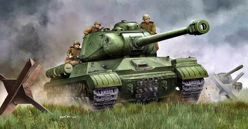 苏联重型坦克IS-2M 苏联军队士兵高清壁纸合集