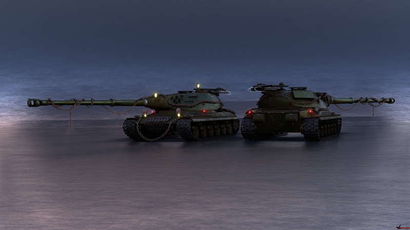 二战虚构60TP坦克数字艺术壁纸
