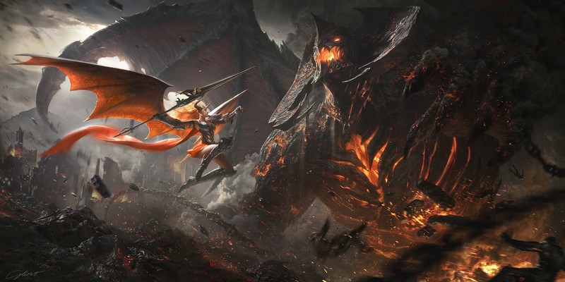 英雄联盟绮亚娜绝美同人壁纸合集