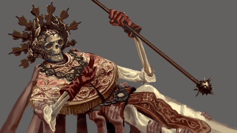 神之亵渎官方概念原画壁纸