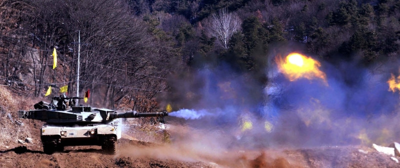 韩国K1 88主战坦克高清壁纸 军事迷速来收藏