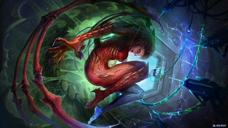 《星际争霸2》刀锋女王凯瑞甘 游戏壁纸合集