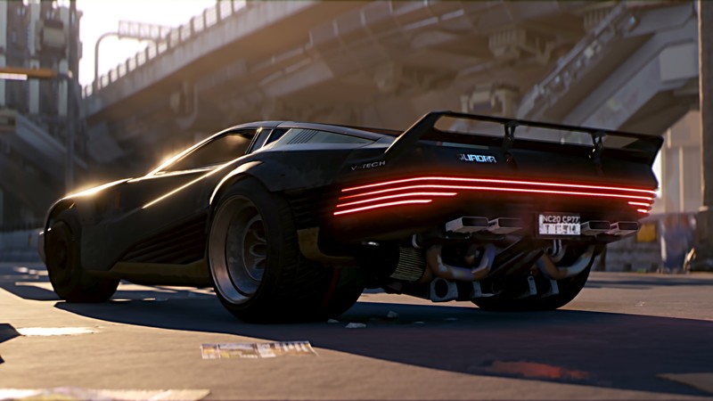 赛博朋克2077载具壁纸合集