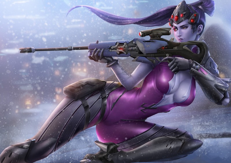 《守望先锋》游戏角色艺术壁纸大赏