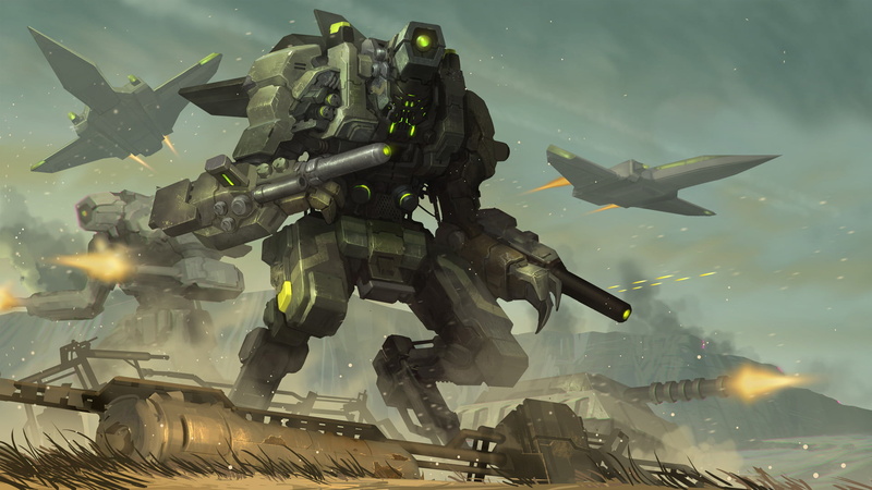 帅炸的机甲战争壁纸合集