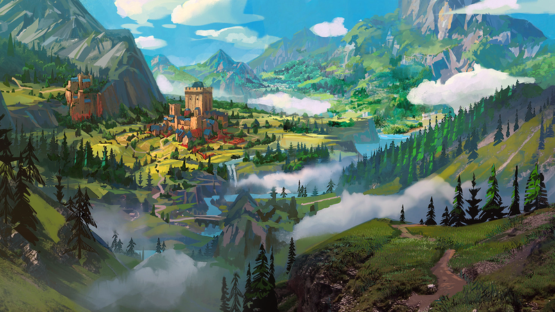 艺术家泰勒·埃德林的奇幻数字艺术壁纸合集