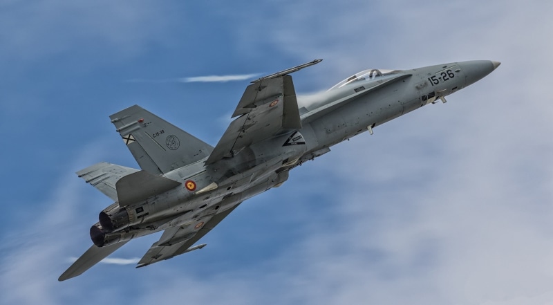 西班牙空军F/A-18经典战机高清壁纸合集