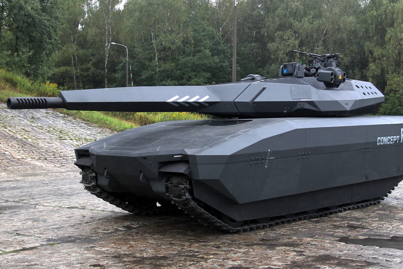 波兰战场科幻坦克壁纸 氛围感拉满