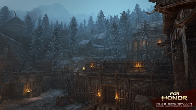 荣耀战魂冬日村落壁纸合集