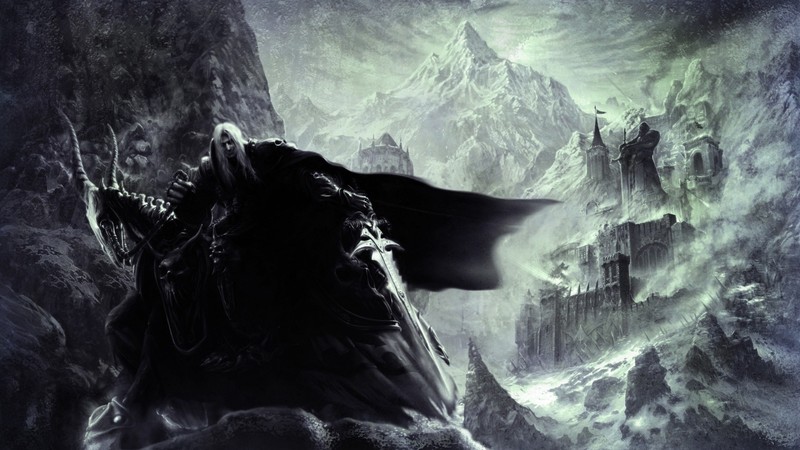 暴雪魔兽壁纸合集 阿尔萨斯 巫妖王 魔兽世界高清壁纸