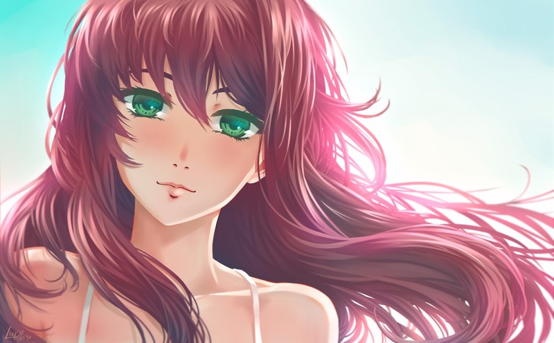 心跳文学部莫妮卡高清壁纸