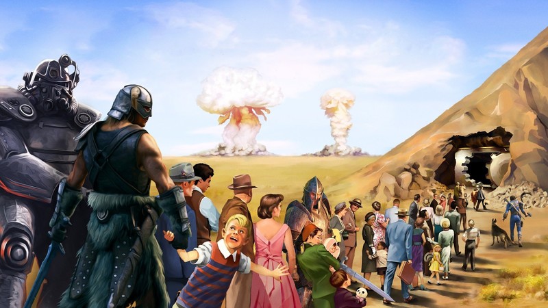Bethesda旗下末日题材游戏壁纸合集来了