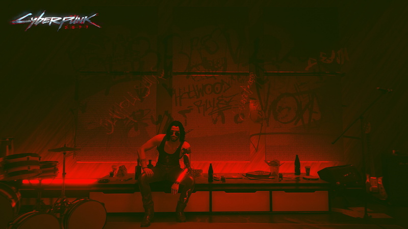 基努·里维斯版赛博朋克武士强尼银手壁纸来了