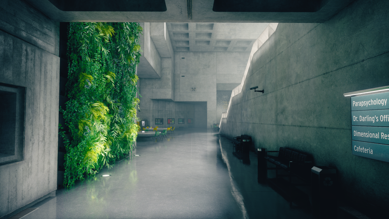 《控制》游戏建筑场景壁纸 高清游戏截图壁纸