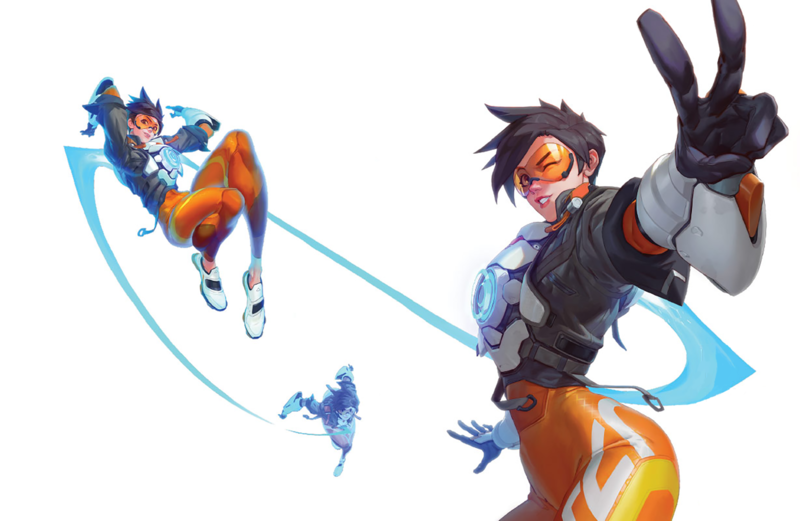 守望先锋猎空角色壁纸合集