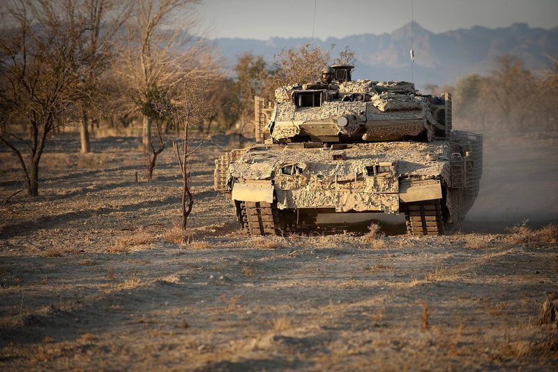 丹麦豹2A5DK坦克高清壁纸