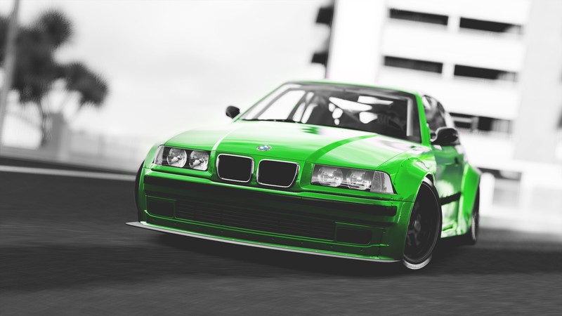 《极限竞速地平线3里的爆改宝马M3漂移帅炸了》