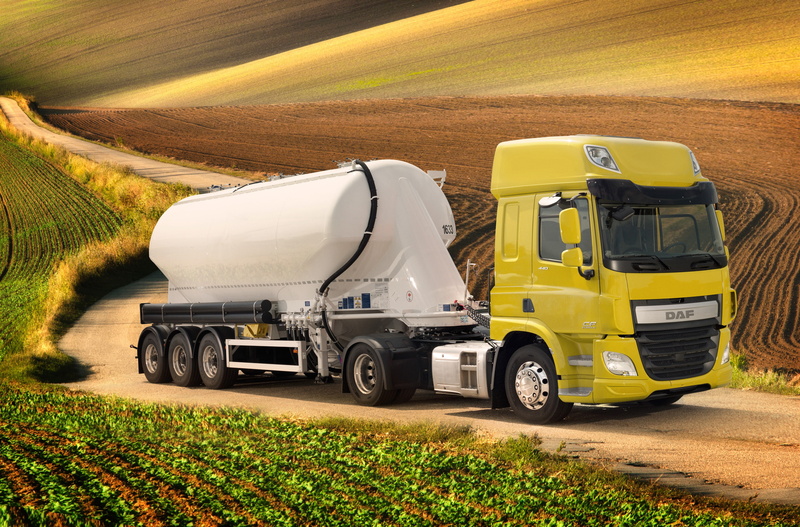 黄色达夫CF 440 FT卡车壁纸合集