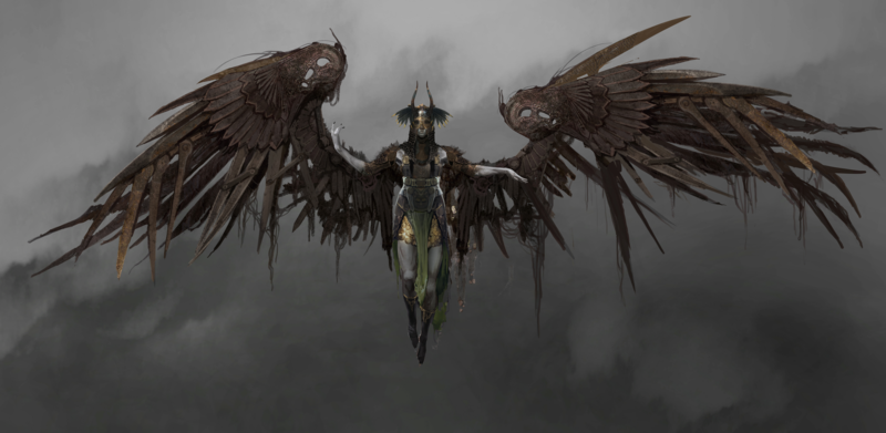 《战神》女武神主题壁纸合集 玩家必存的游戏艺术图