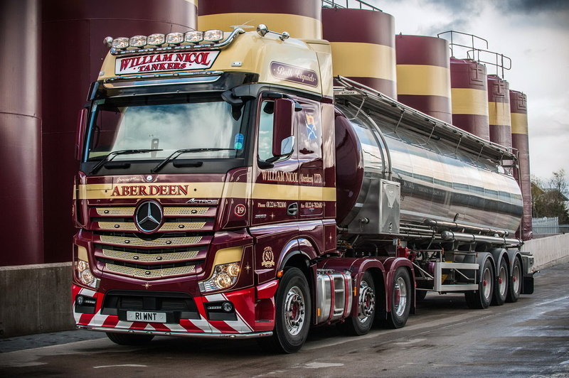 多款奔驰卡车高清壁纸合集